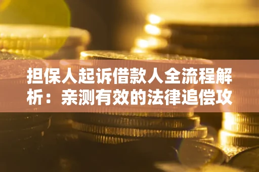 济南担保人起诉借款人全流程解析：亲测有效的法律追偿攻略