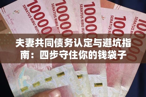 济南夫妻共同债务认定与避坑指南：四步守住你的钱袋子