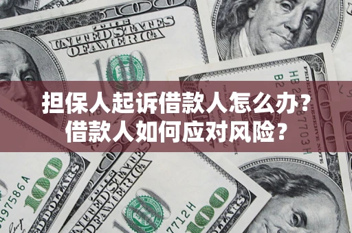 济南担保人起诉借款人怎么办？借款人如何应对风险？