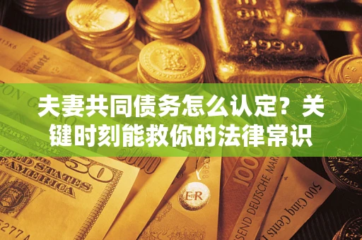 济南夫妻共同债务怎么认定？关键时刻能救你的法律常识