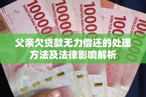 济南父亲欠贷款无力偿还的处理方法及法律影响解析